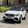 Дитячий повнопривідний електромобіль Bambi Mercedes Biturbo Sport (MP3) з ручкою для транспортування, білий
