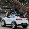 Дитячий повнопривідний електромобіль Bambi BMW Biturbo V8 (MP3) з ручкою для транспортування, білий