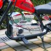 Дитячий двомісний електромотоцикл Bambi Harley-Davidson з підсвіткою та підніжкою (MP3), до 80 кг, до 20 км, червоний