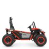 Дитячий двомісний електромобіль Bambi Buggy UTV SPORT SMILING (2x150W) з багажником, червоний