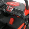 Дитячий двомісний електромобіль Bambi Buggy UTV SPORT SMILING (2x150W) з багажником, червоний