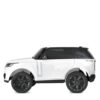 Дитячий двомісний повнопривідний електромобіль Bambi Range Rover (MP3) з ручкою для транспортування, білий