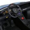 Дитячий двомісний електромобіль Lamborghini Aventador SV (MP3) до 100 кг, синій