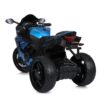 Дитячий триколісний електромотоцикл Yamaha R1 (MP3) з автофарбуванням, блакитний