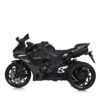 Дитячий триколісний електромотоцикл Yamaha R1 (MP3) з автофарбуванням, чорний