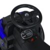 Дитячий толокар-електромобіль Buggy UTV HP.1000 з батьківською ручкою, синій