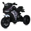 Дитячий електромотоцикл Bambi Ducati Sport R6 Police (MP3) триколісний, чорний