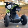 Дитячий електромотоцикл Bambi Yamaha YZR-M1 (MP3) триколісний з підсвіткою, зелено-білий