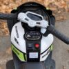 Дитячий електромотоцикл Bambi Yamaha YZR-M1 (MP3) триколісний з підсвіткою, зелено-білий