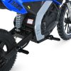 Дитячий кроссовий електромотоцикл Bambi , з мотором 350W, синій