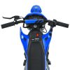 Дитячий кроссовий електромотоцикл Bambi , з мотором 350W, синій