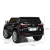Дитячий двомісний повнопривідний електромобіль Lexus LX 570 (MP4) з ручкою для транспортування та автофарбуванням, чорний
