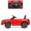 Дитячий електромобіль Bambi Mercedes-Benz Design (MP3) з ручкою для транспортування та багажником, червоний