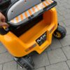 Дитячий електротранспорт Навантажувач Bambi FORKLIFT MX 638 (MP3) з вантажними вилами та багажником, жовтий