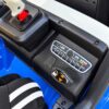 Дитячий електротранспорт Навантажувач Bambi FORKLIFT MX 638 (MP3) з вантажними вилами та багажником, синій