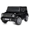 Дитячий повнопривідний електромобіль Bambi Mercedes-Benz AMG G500 (MP3) з додатковими коліщатками та автофарбуванням, чорний