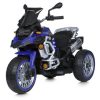 Дитячий електромотоцикл BMW R1250 GS Adventure триколісний з підсвіткою, синій