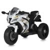 Дитячий триколісний електромотоцикл ZX-10R (MP3), білий