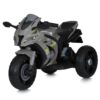 Дитячий триколісний електромотоцикл ZX-10R (MP3), сірий