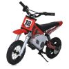 Дитячий електромотоцикл Rally Bike 12 Speed Series (24V) з підніжкою для стоянки, до 80 кг, до 16 км/год, червоний