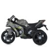 Дитячий триколісний електромотоцикл ZX-10R (MP3), сірий