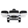Дитячий повнопривідний електромобіль Bambi Mercedes-Benz EQA 250 з додатковими коліщатками, білий