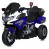 Дитячий електромотоцикл Bambi BMW R1250 RT Police (MP3) триколісний з гучномовцем та багажником, синій