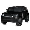 Дитячий двомісний повнопривідний електромобіль Bambi Range Rover (MP3) з ручкою для транспортування та автофарбуванням, чорний