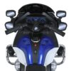 Дитячий електромотоцикл Bambi BMW R1250 RT Police (MP3) триколісний з гучномовцем та багажником, синій