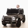 Дитячий двомісний повнопривідний електромобіль Mercedes G63 з автофарбуванням, до 80 кг, сірий