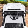 Дитячий повнопривідний електромобіль Bambi Jeep Rubicon (MP3) з багажником, ручкою для транспортування та рухливим капотом, білий