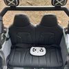 Дитячий електромобіль Bambi Jeep Off-Road Military (MP3) з автофарбуванням та ручкою для транспортування, камуфляж зелений