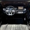 Дитячий двомісний повнопривідний електромобіль Mercedes G63 з автофарбуванням, до 80 кг, чорний