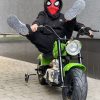 Дитячий двомісний електромотоцикл Bambi Harley-Davidson з підсвіткою та підніжкою (MP3), до 80 кг, до 20 км, зелений