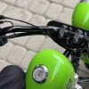 Дитячий двомісний електромотоцикл Bambi Harley-Davidson з підсвіткою та підніжкою (MP3), до 80 кг, до 20 км, зелений