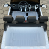 Дитячий двомісний електромобіль Bambi Toyota Tundra (MP3) з багажником та ручкою для транспортування, білий