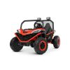 Дитячий двомісний електромобіль Bambi Buggy UTV SPORT SMILING (2x150W) з багажником, червоний