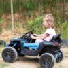 Дитячий повнопривідний електромобіль Bambi Baggy Can-Am Rotax, синій