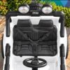Дитячий повнопривідний електромобіль Bambi Jeep Rubicon (MP3) з багажником, ручкою для транспортування та рухливим капотом, білий