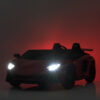 Дитячий двомісний електромобіль Lamborghini Aventador SV (MP3) до 100 кг, синій