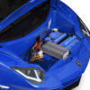 Дитячий двомісний електромобіль Lamborghini Aventador SV (MP3) до 100 кг, синій