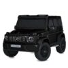 Дитячий двомісний повнопривідний електромобіль Mercedes G63 з автофарбуванням, до 80 кг, чорний