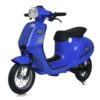 Дитячий швидкісний електромотоцикл Bambi Vespa SXL125 Sport (MP3), до 70 кг, до 20 км, блакитний