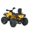 Дитячий повнопривідний електроквадроцикл Bambi OUTLANDER 850 (MP3), жовтий