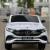 Дитячий повнопривідний електромобіль Bambi Mercedes-Benz EQA 250 з додатковими коліщатками, білий