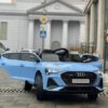 Дитячий електромобіль з пультом керування Bambi Audi E-tron Sportback, блакитний