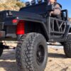 Дитячий електромобіль Bambi Jeep з додатковими ліхтарями, чорний