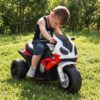 Дитячий триколісний електромотоцикл Bambi BMW RR (MP3), червоний