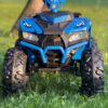Дитячий електроквадроцикл Bambi Racer, задньопривідний, синій