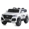 Дитячий електромобіль Bambi Toyota Land Cruiser, білий